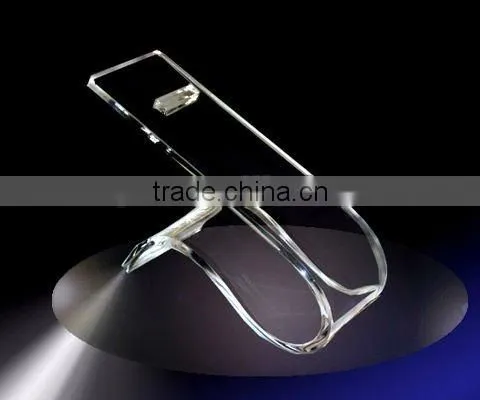 clear acrylic high heel shoes display