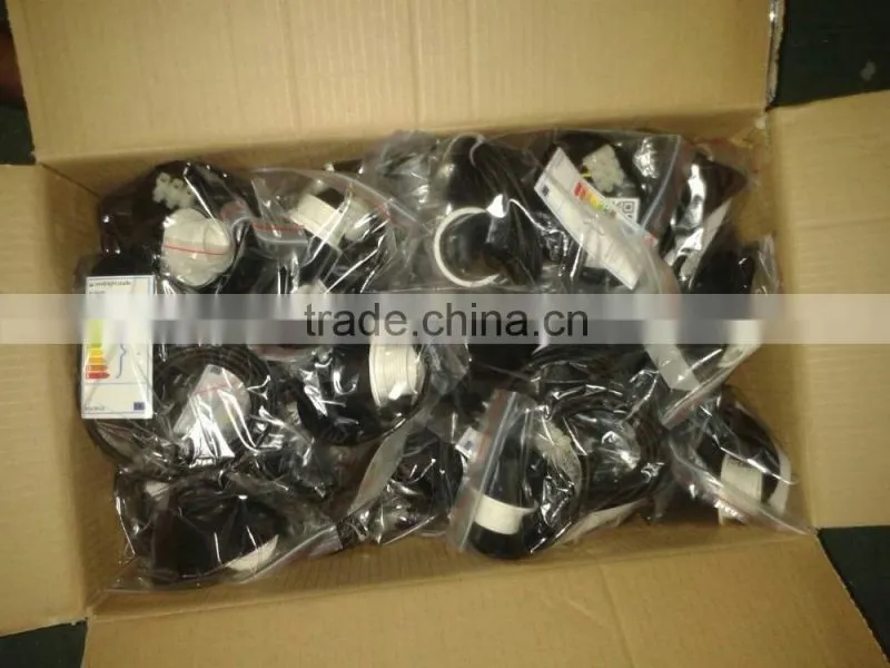 Iron Cheap Modern Chandelier E26 Colorful Ceiling Lamp Light