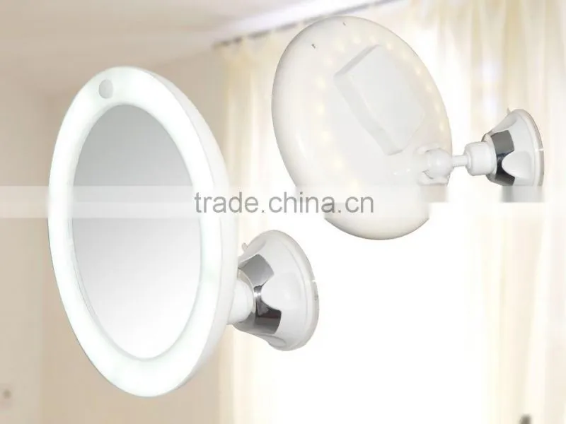 LED makeup mirror lighted Touch sensor mirror with adjustable lighting