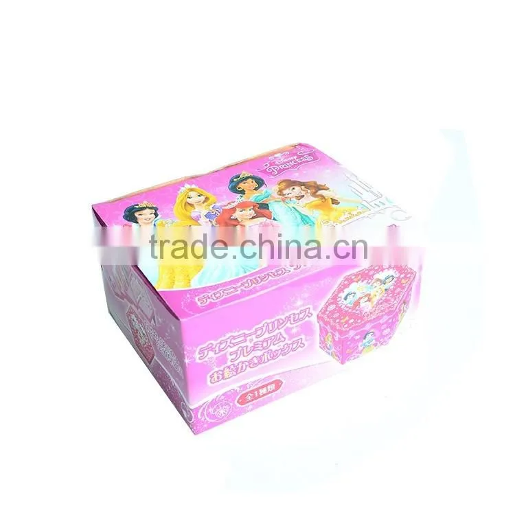 52PCS high quality wholesale art set stationery set with hexangular shape