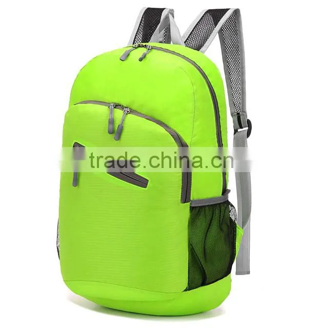 High Quality Waterproof Foldable Backpack, Cheap Plain Backpack