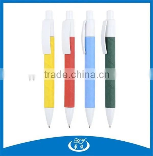 High Quality Eco Friendly Ball Pen,Recycled Paper Pen,Paper Ball Pen