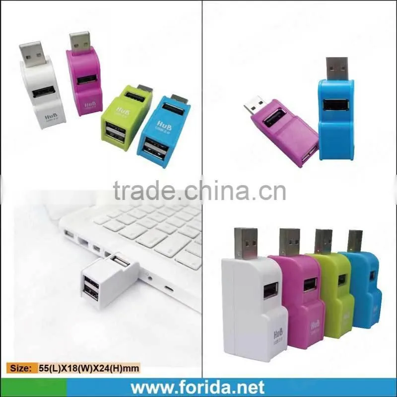 3 Ports Gifts Colorful Computer USB HUB