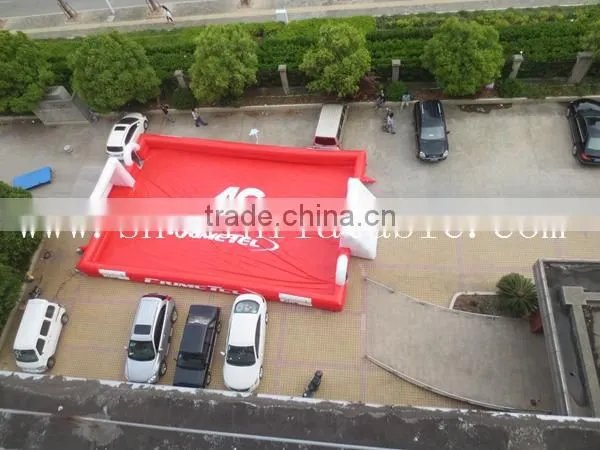 2015 hot sale inflatable billiard table sports game for sale