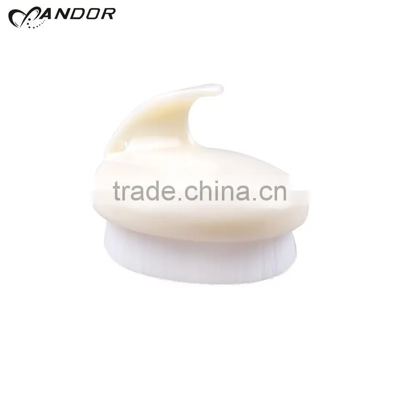 Happy shower feeling long handle detachable bath brush