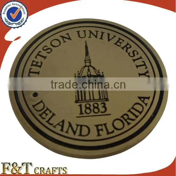 Kuwait souvenir custom designed metal coin die for wedding gifts