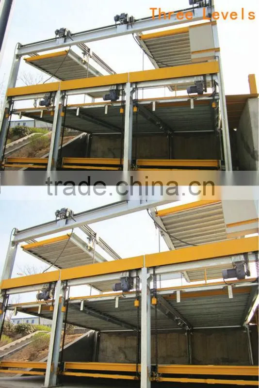 Galvanized Multi Layer Duplex Parking Car Stacker/Puzzle Parking Equipment/Hydraulic Car Park Lift