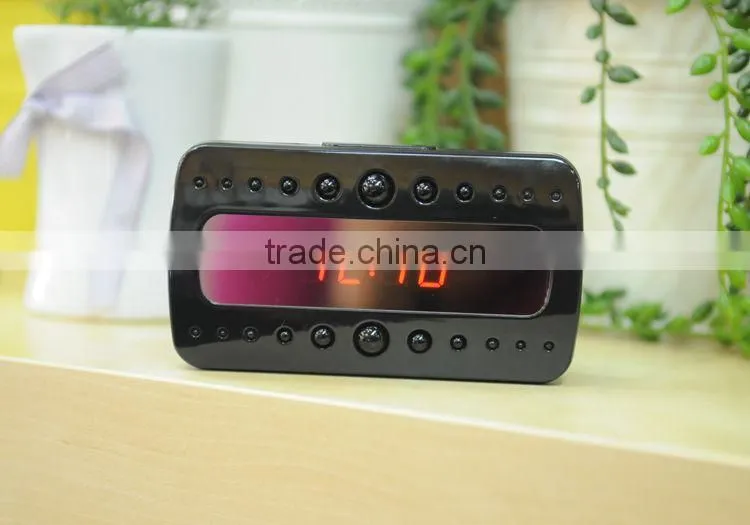 Professional Pinhole Camera For Bedroom Decoration Wireless Clock Pinhole Camera
