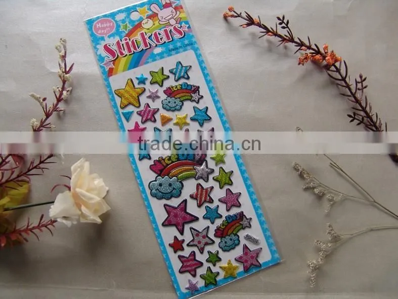 Home decoration cartoon 3d epoxy sticker,epoxy dome sticker for kids gift ,clear epoxy resin sticker