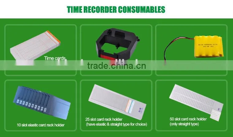 punching time card attendance machine/time attendance machien