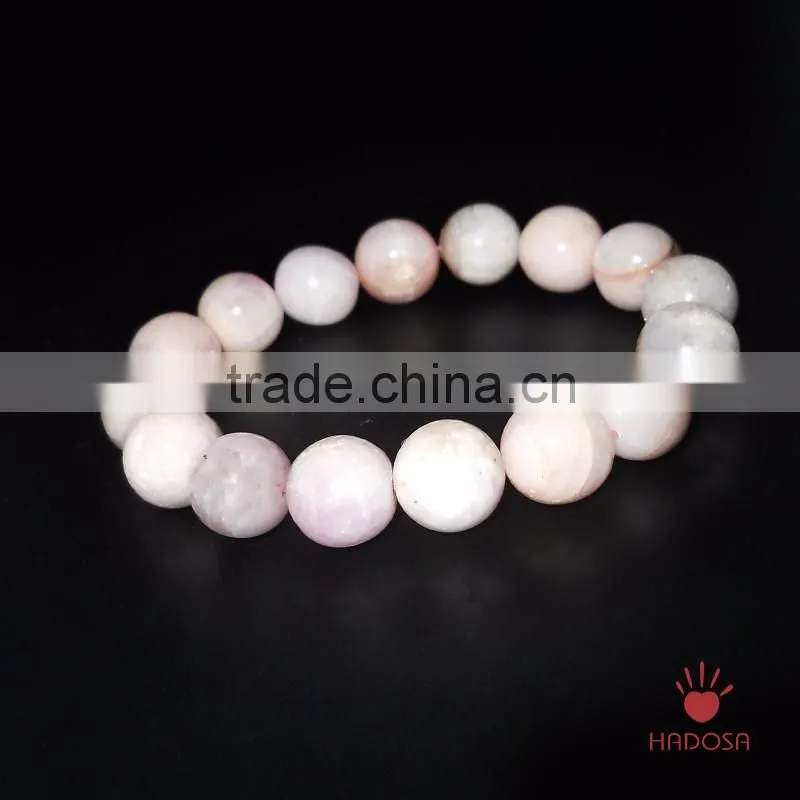 Pink Quarzt stone, Pink Quarzt bracelets , Pink Quarzt grade 2A ,
