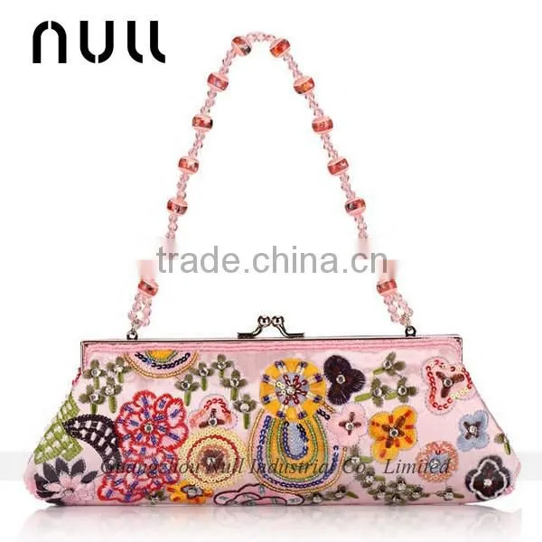 Customized National Embroidery Clucth Bags / Purses