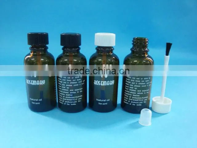 glass bottle with CRC dropper, glass essential oil bottle with child proof dropper