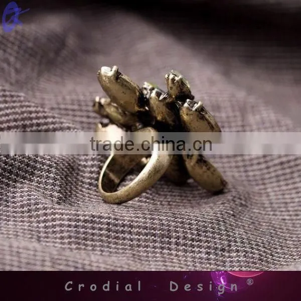 2014 Cheap Wholesale Fashion Jewelry Crystal Rings Fashion Ring Jewelry For Young People