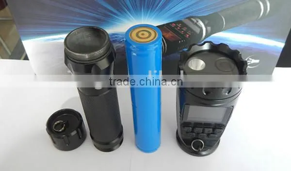 Mini police flashlight IP67 rechargeable LED flashlight