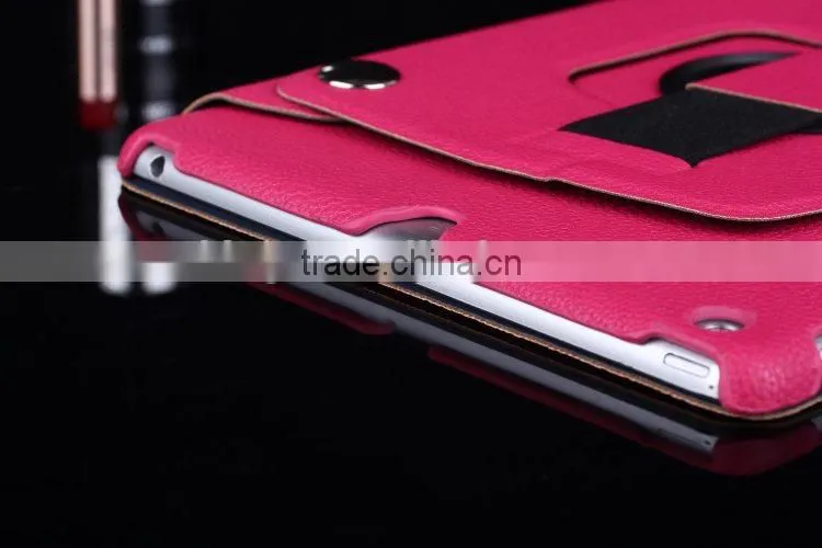 2014 new products hand hold 360 degree rotating tablet case for ipad air