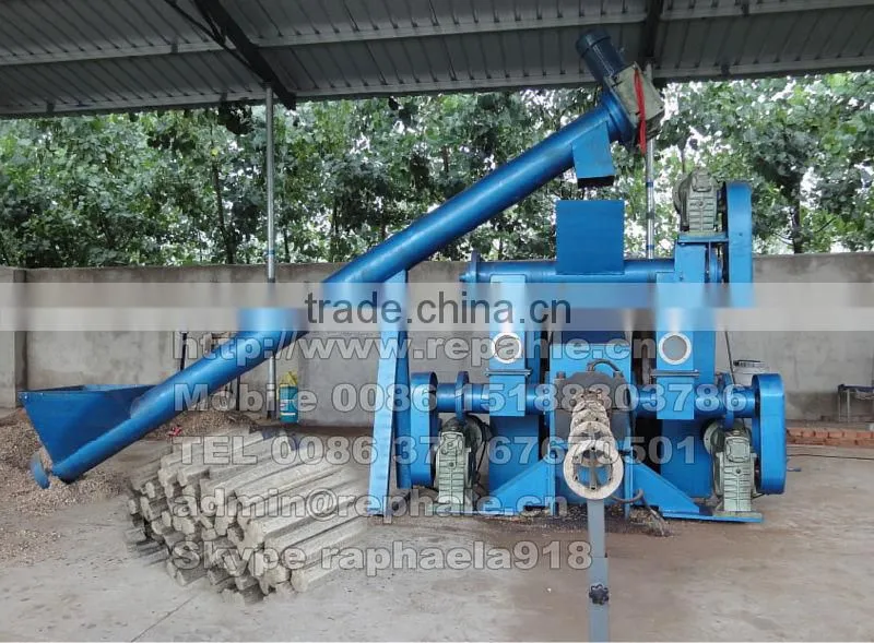 New sawdust briquette machine