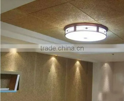 Wood fiber cement board gypsum plasterboard ceiling