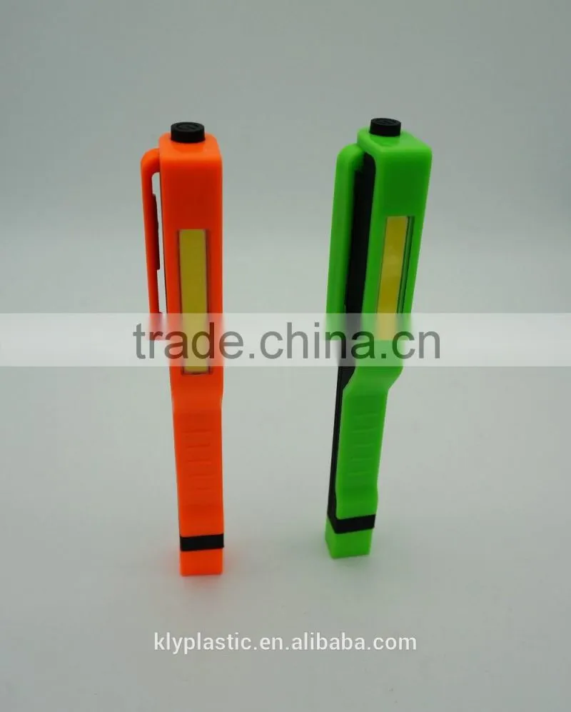 COB Pen Light Pocket Clip mini Work Lamp With Magnetic