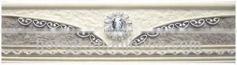 Fujian manufacture supplier handcraft matching wall ceramic resin border tile