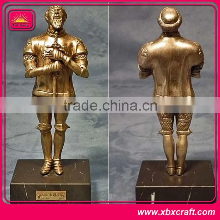 metal garden decoration figurine metal cast figurines