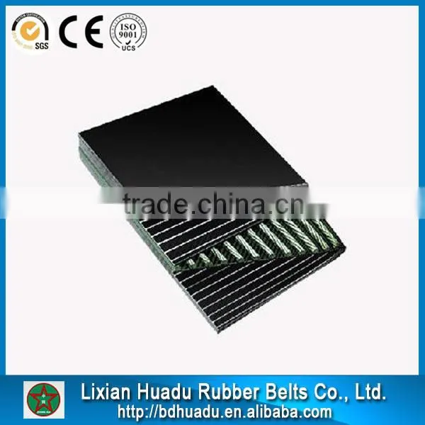 China top 10 EP100 Steel Cord Rubber Conveyor Belt for stone