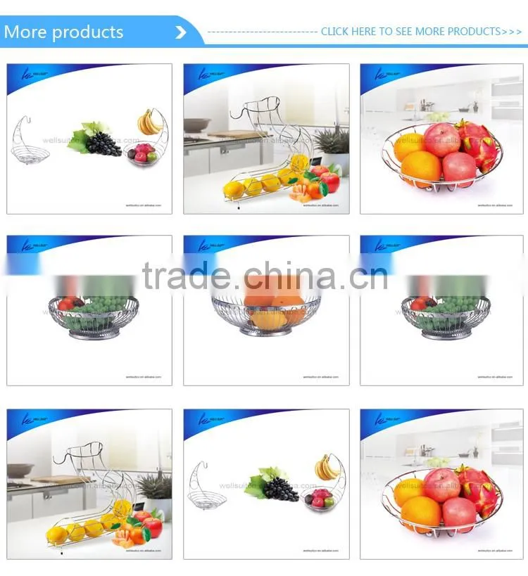 Hot China factory round wire basket made in China