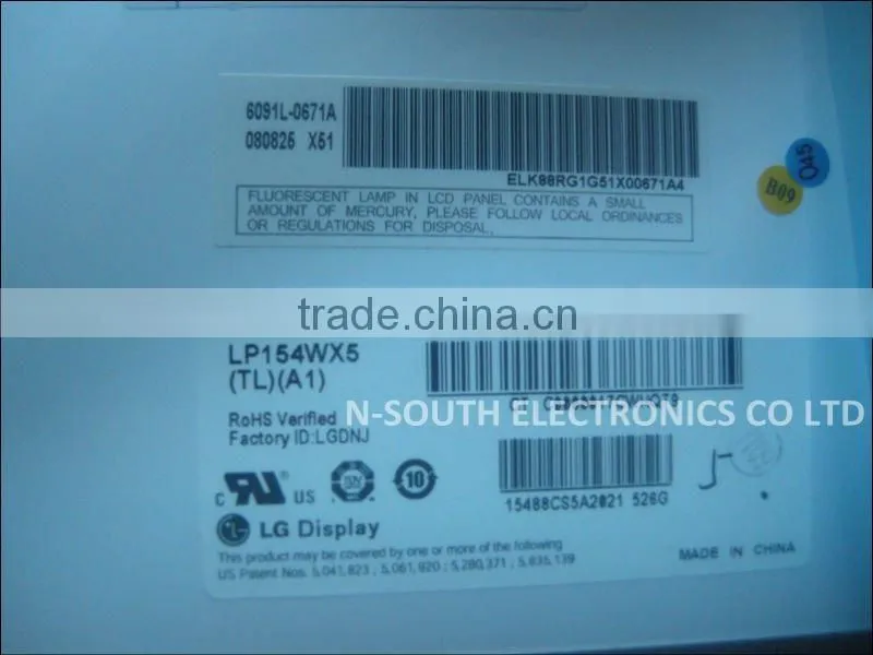 Notebook LCD Screen LP154WX5