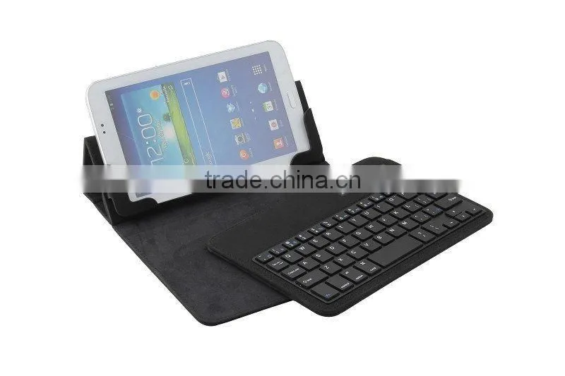 7 inch 8 inch 9 inch 10 inch Tablet PC Universal bluetooth keyboard leather case suit for Android Win IOS system bluetooth 3.0