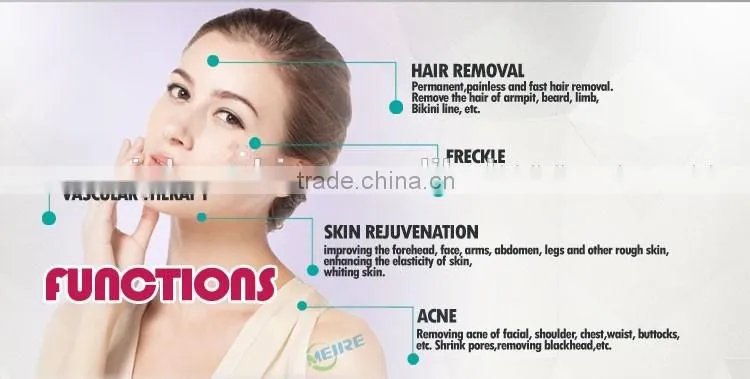 New type multifunction equipment ipl laser treatment