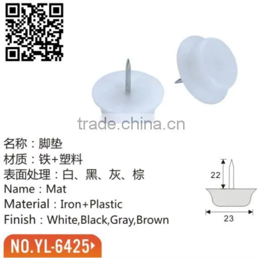 furniture legs plastic chair glides