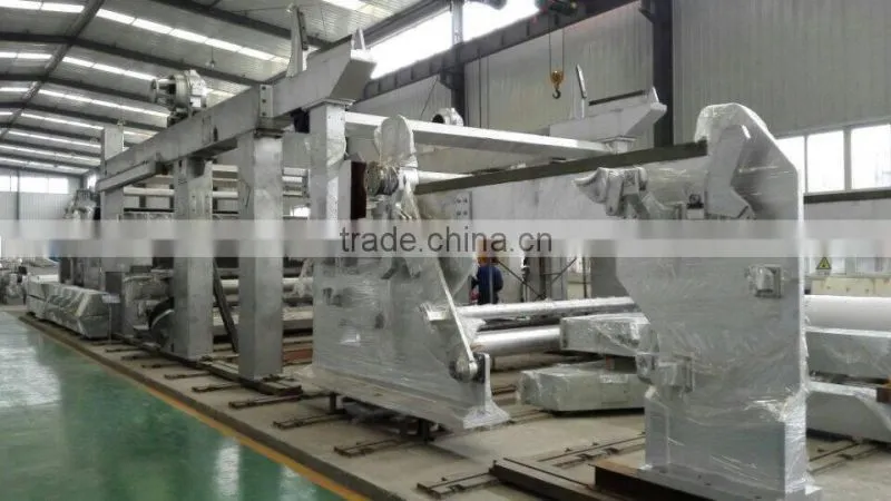 Fourdriner type paper making machine