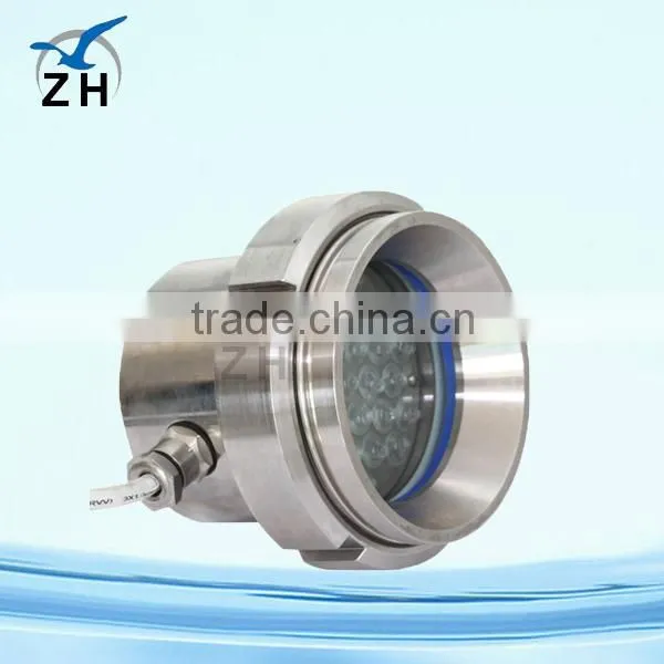 High quality mirror finish tank sight glass thread end