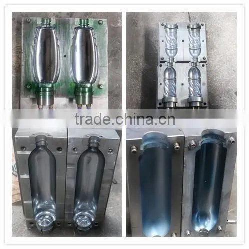 1100bph semi-auto small plastic bottle making machine