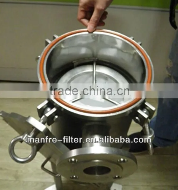 Stainless steel filter housing