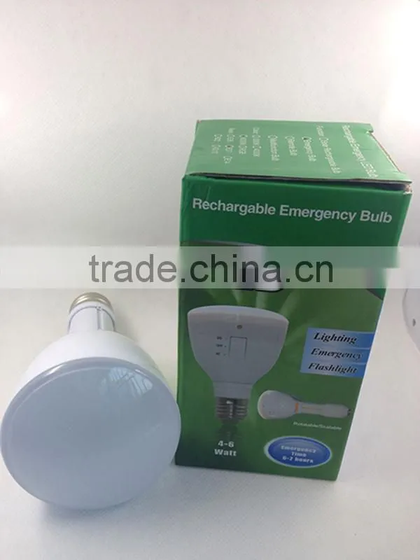 4W E27 Multifunction retractable rechargeable LED bulbs Emergency Light