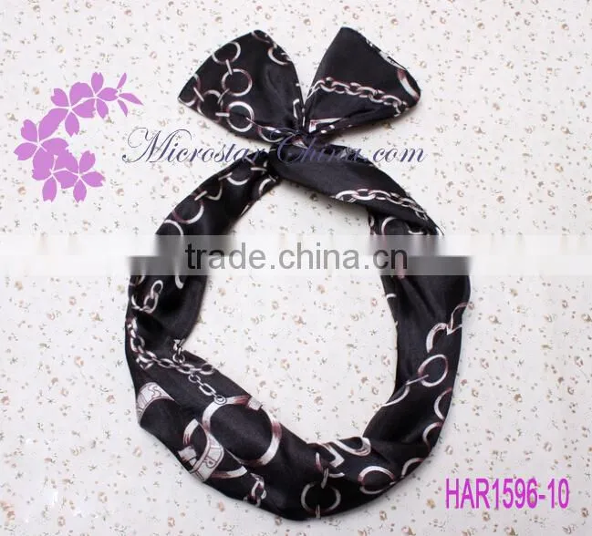 IN STOCK Girls Stretch Knot Rabbit Bow Headband Hairband Strip Headwear Wholesale