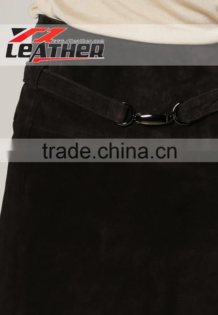 SHORT SKIRT FOR WOMAN LEATHER SKIRTS, ZIPPER DESIGN