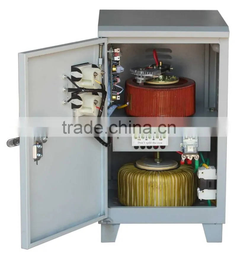 New type SVC 30kva single phase servo motor automatic voltage stabilizer/regulator