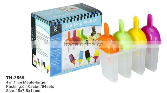Novelty flower plastic ice lattlice