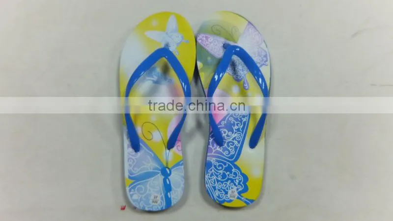 2016 new design women butterfly slipper slipper