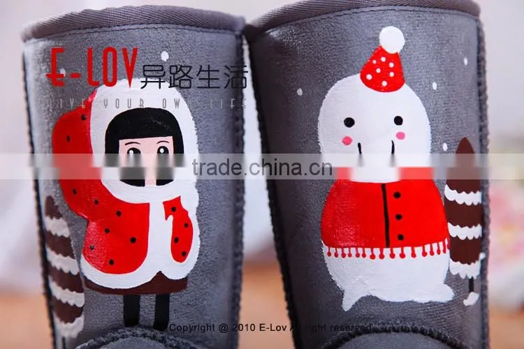 2015 hot sales high quality and women's boots cheap