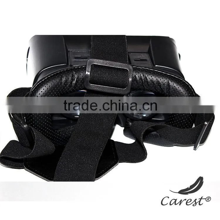 Wholesale VR BOX Helmet 3D Virtual Reality Headset 3D VR Glasses for 4 - 6 Inch Smartphone
