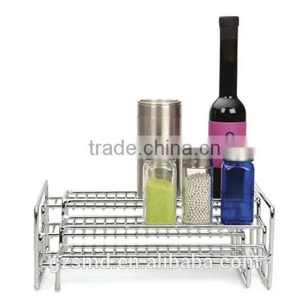 Black Wire 4 Compartment Restaurant Menu Holder
