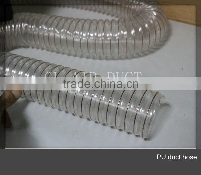 PU spiral ventilation hose