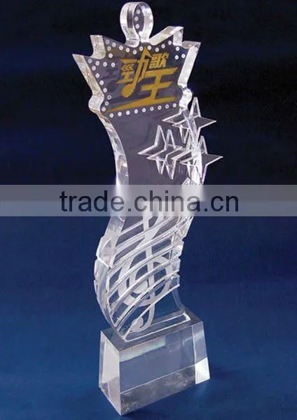 Premium Quality Crystal Trophy Award