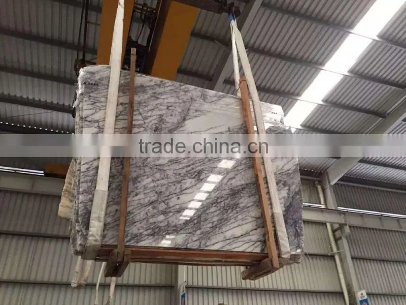 White granite slab