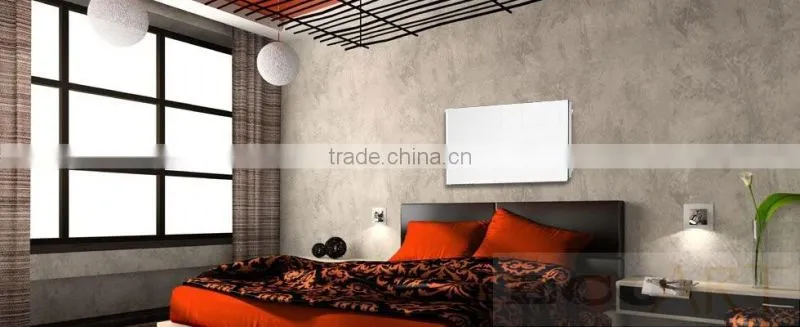 Bathroom OEM radiant heating infrared wall mounted glass radiator