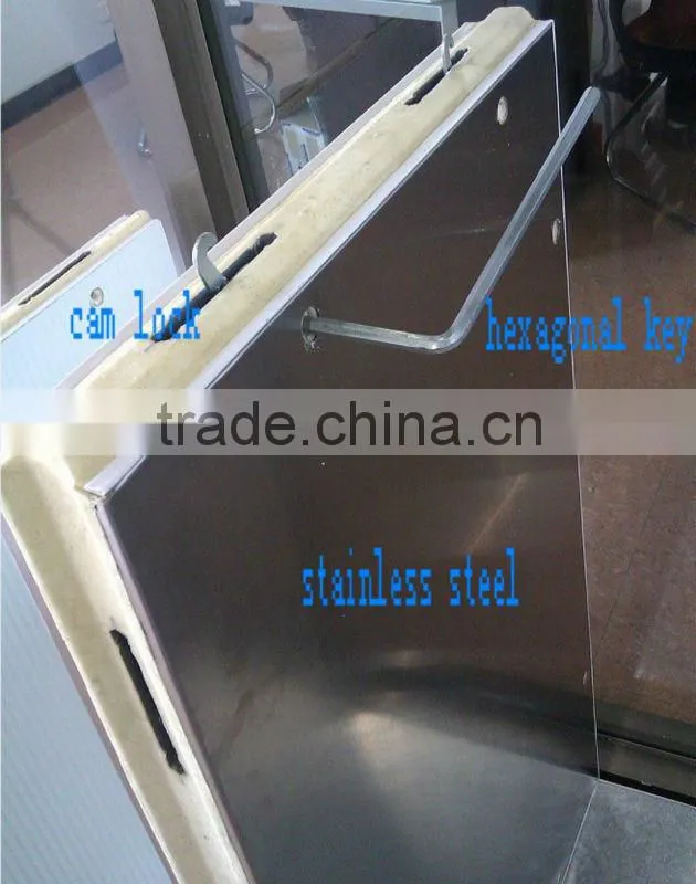 Multi-glass doors cold room