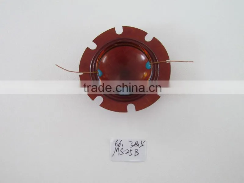 MS-25B PA Speaker Parts Phenolic Voice Coil Diaphragm